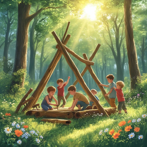 Nature Play: The Key to Healthy Childhood